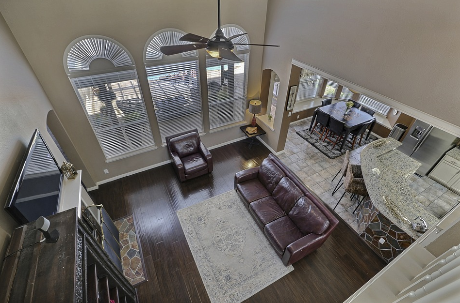 notranja ureditev dnevne sobe